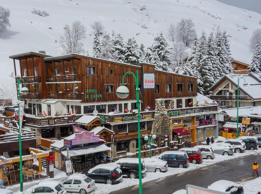 Hotel Le Cairn Les Deux Alpes Exterior photo
